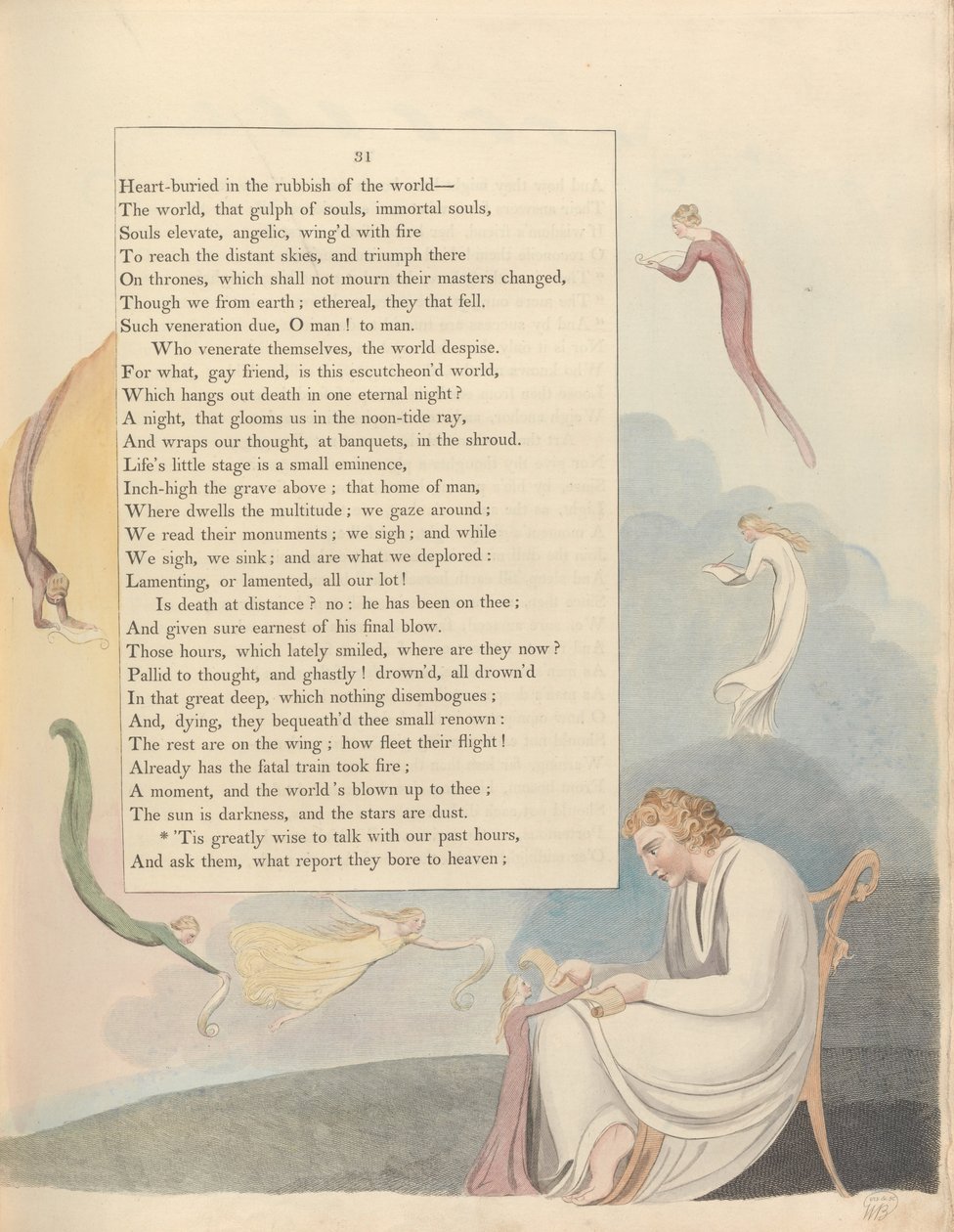 Nuorten yön ajatukset, Sivu 31, tekijältä William Blake