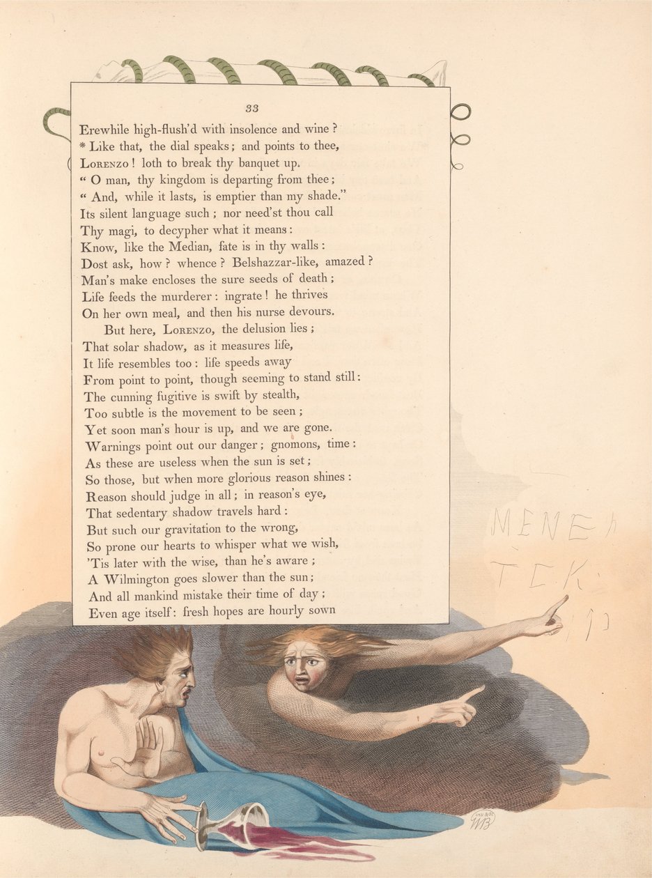 Nuorten yön ajatukset, Sivu 33, Dial puhuu; ja osoittaa sinulle tekijältä William Blake