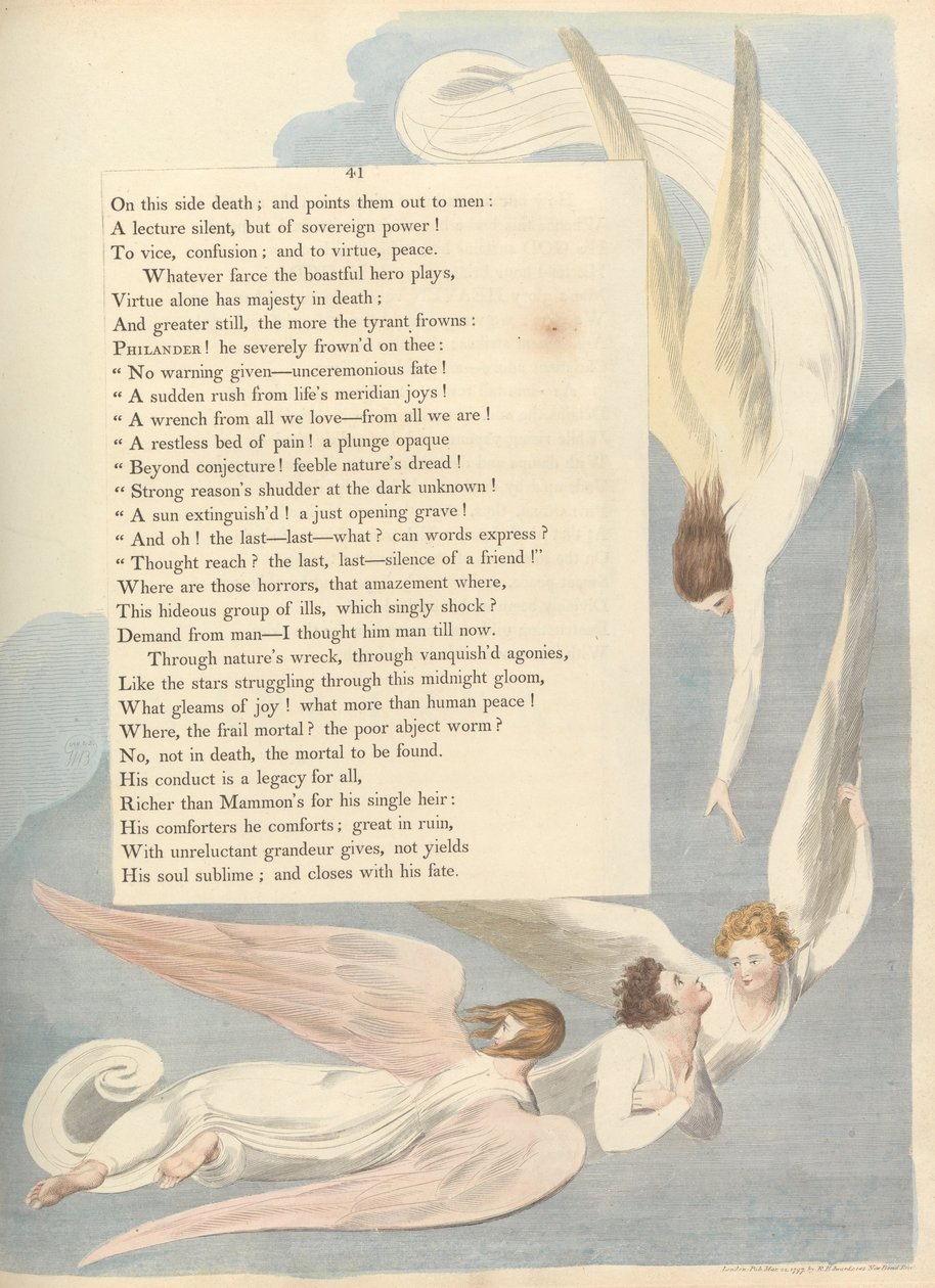 Nuorten yön ajatuksia, Sivu 41 tekijältä William Blake