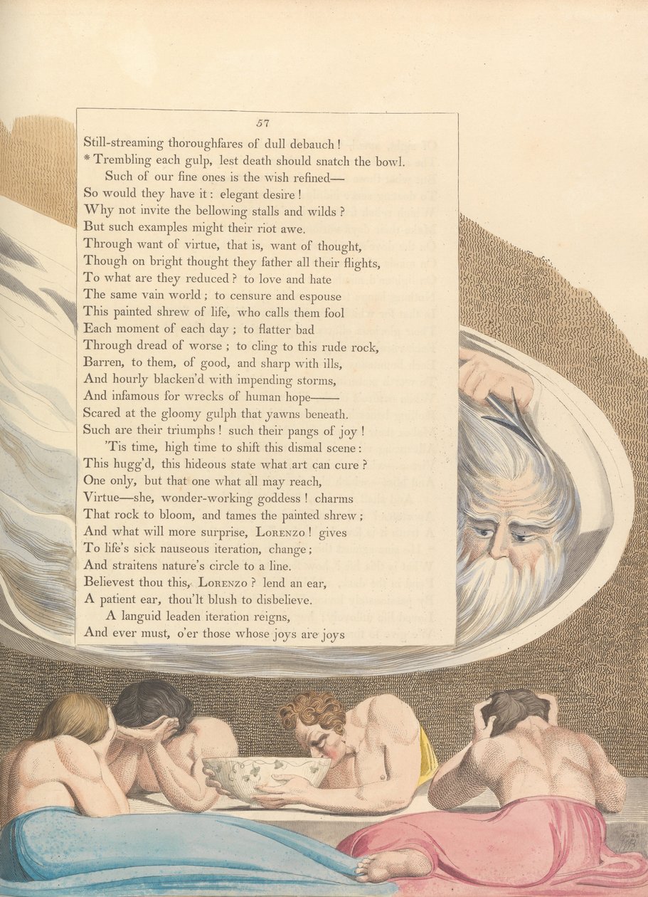 Nuorten yön ajatukset, Sivu 57, tekijältä William Blake