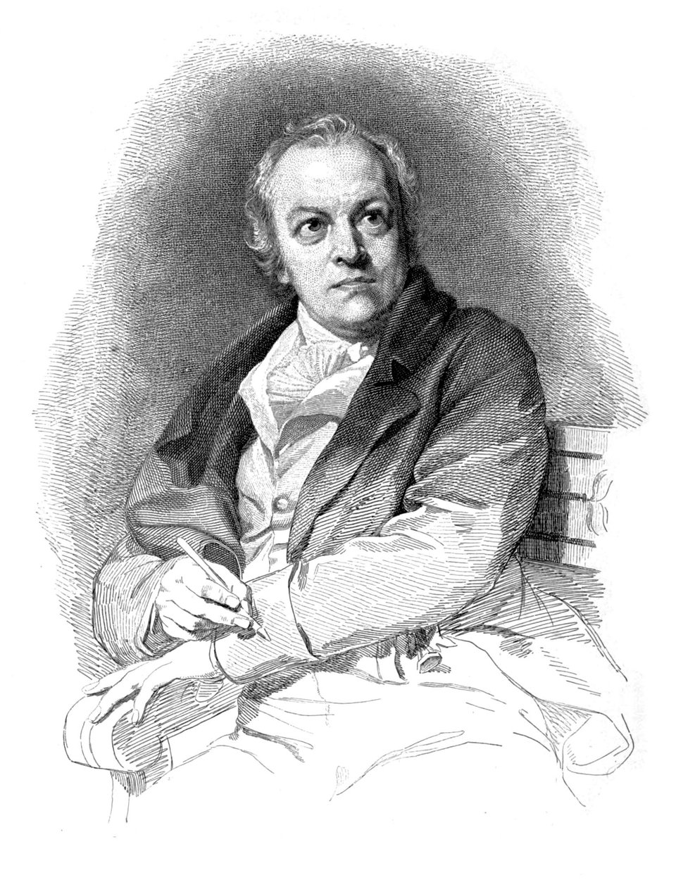 omakuva tekijältä William Blake