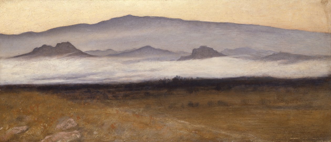 Carrara-vuoret, noin 1890 tekijältä William Blake Richmond