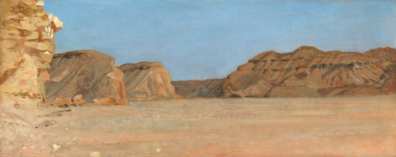 El Kab, Ylä-Egypti tekijältä William Blake Richmond