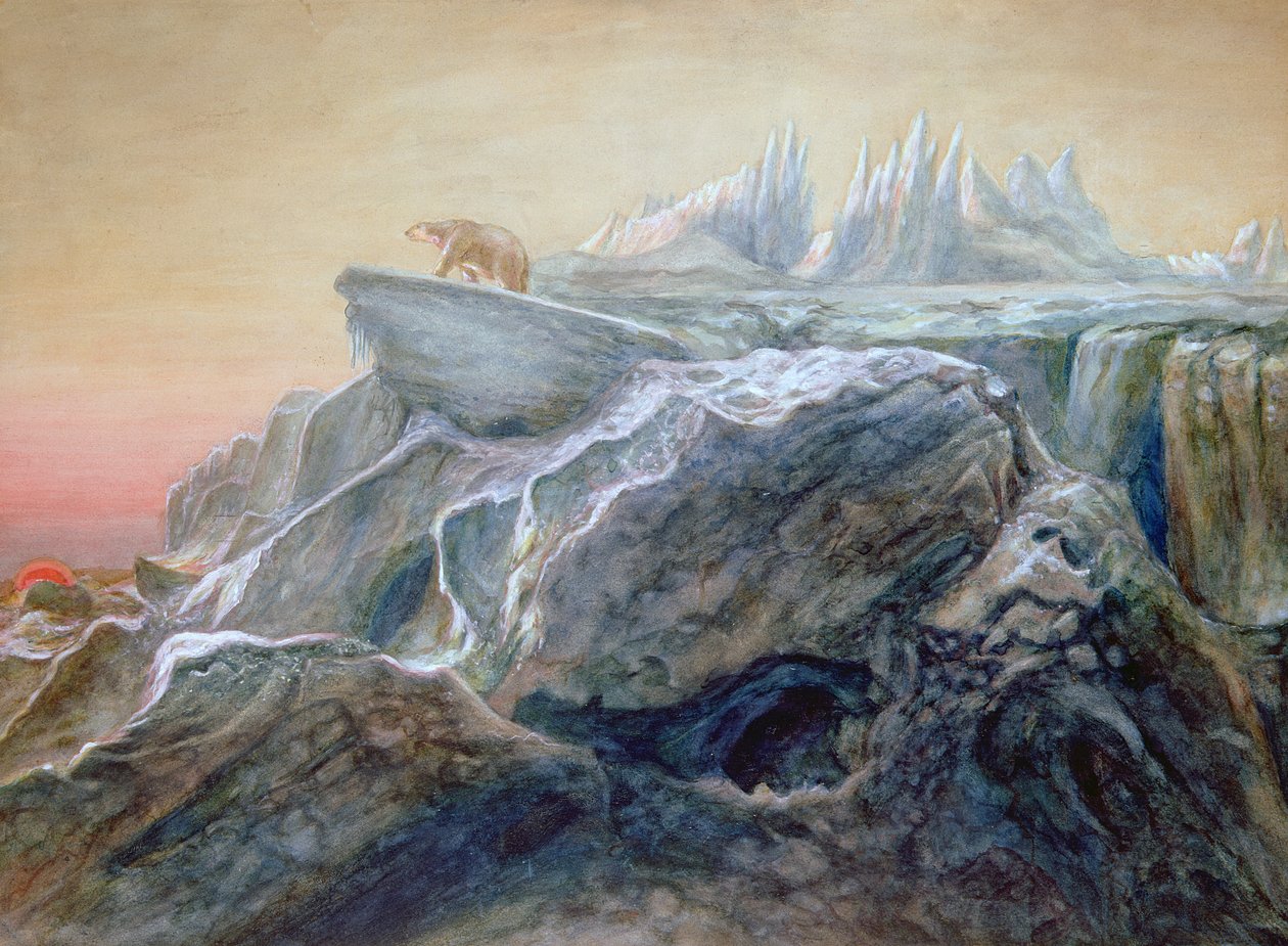 Jääkarhu jäävuorella tekijältä William Bradford