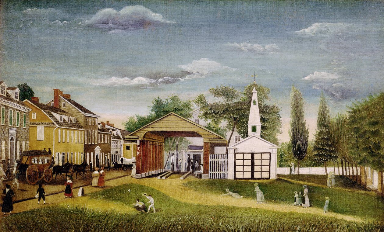 Market Square, Germantown, Pennsylvania tekijältä William Britton