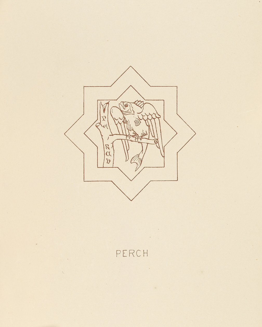Ahven, 1878 tekijältä William Burges