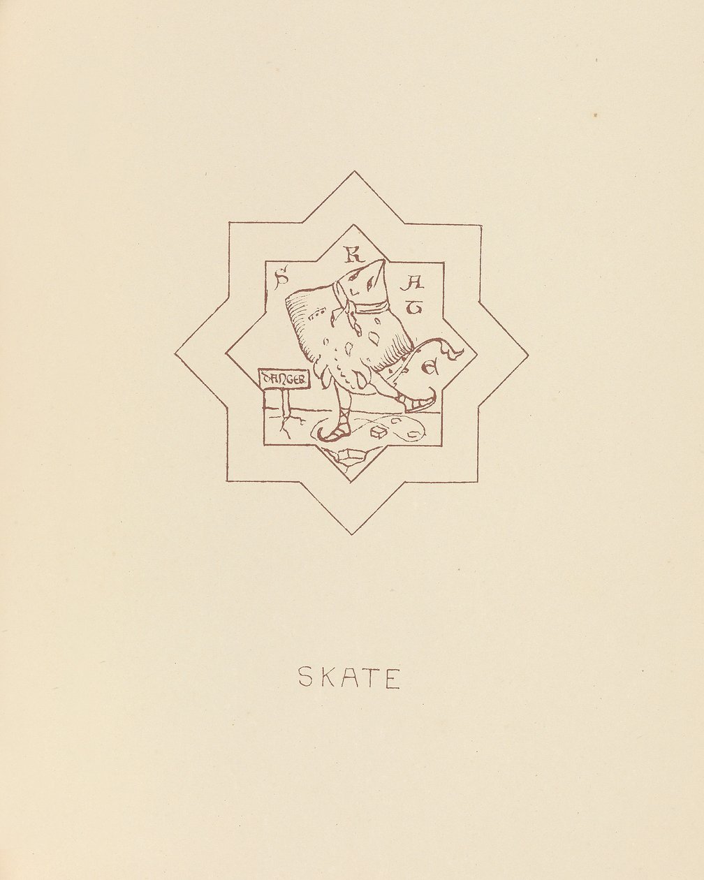 Skate, 1878 tekijältä William Burges