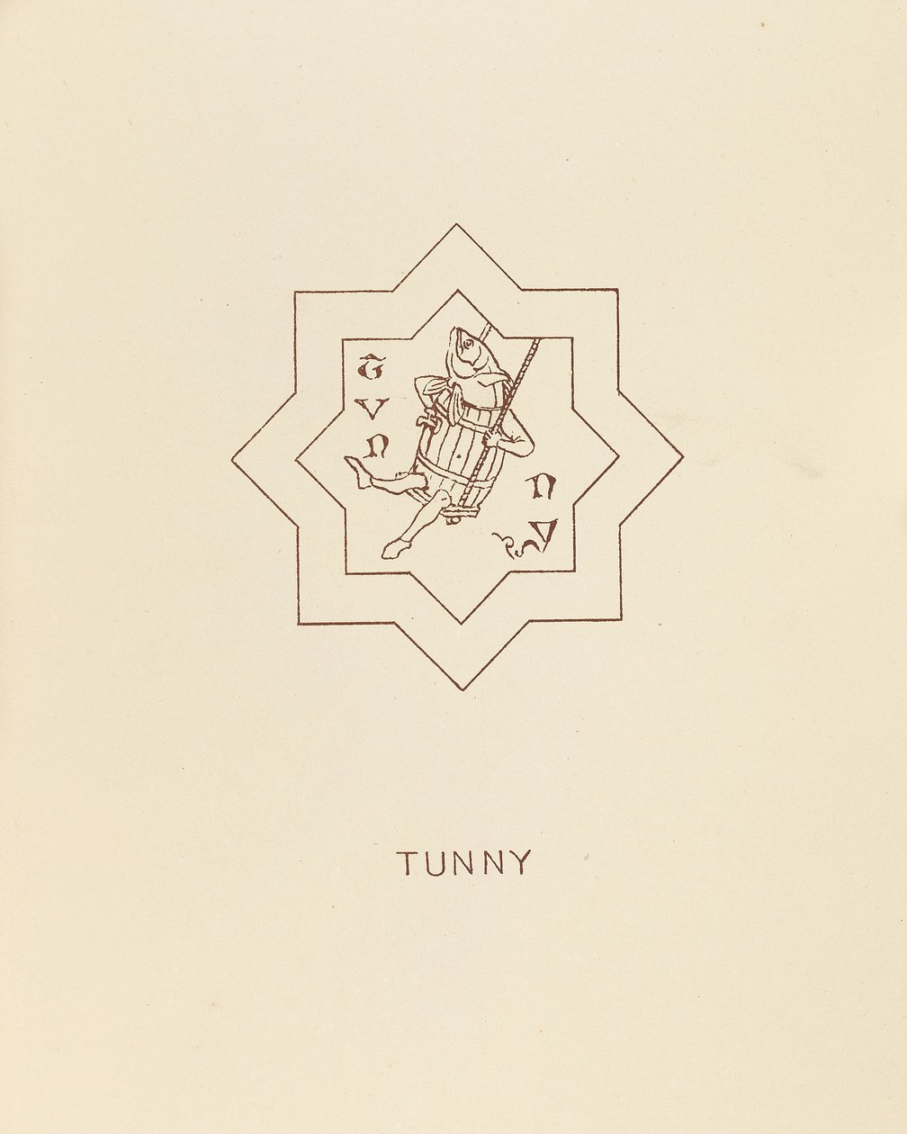 Tunny, 1878 tekijältä William Burges