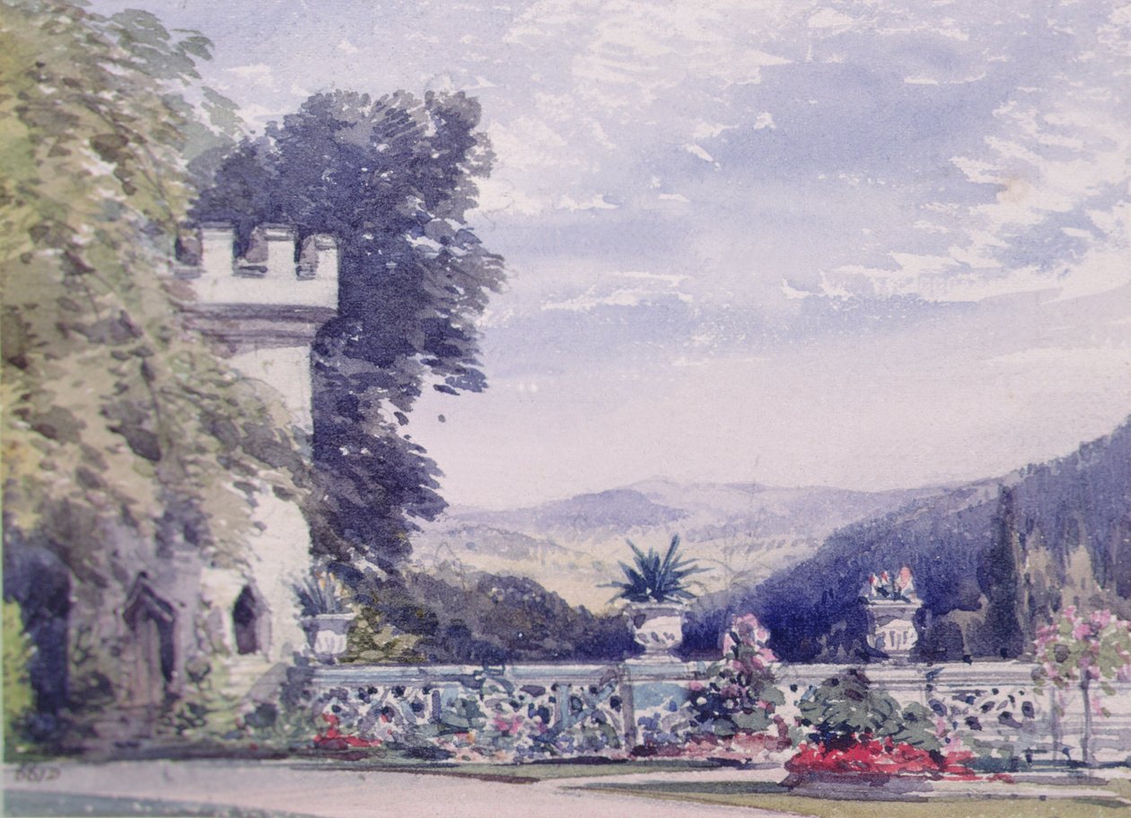 Matkamuistoja Rosenausta, kuningatar Victorian miehen, HRH:n prinssimiehen syntymäpaikasta tekijältä William Callow