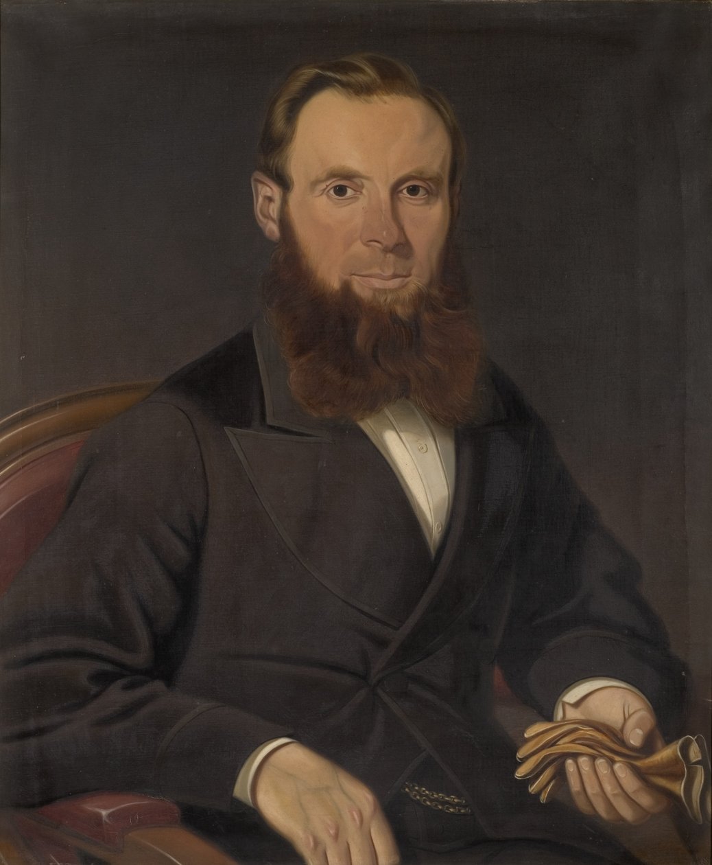 Miehen muotokuva, 1873 tekijältä William Chapman