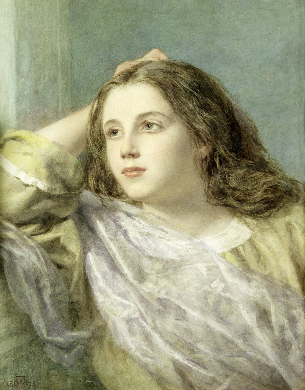 Meditaatio, 1873 tekijältä William Dobson