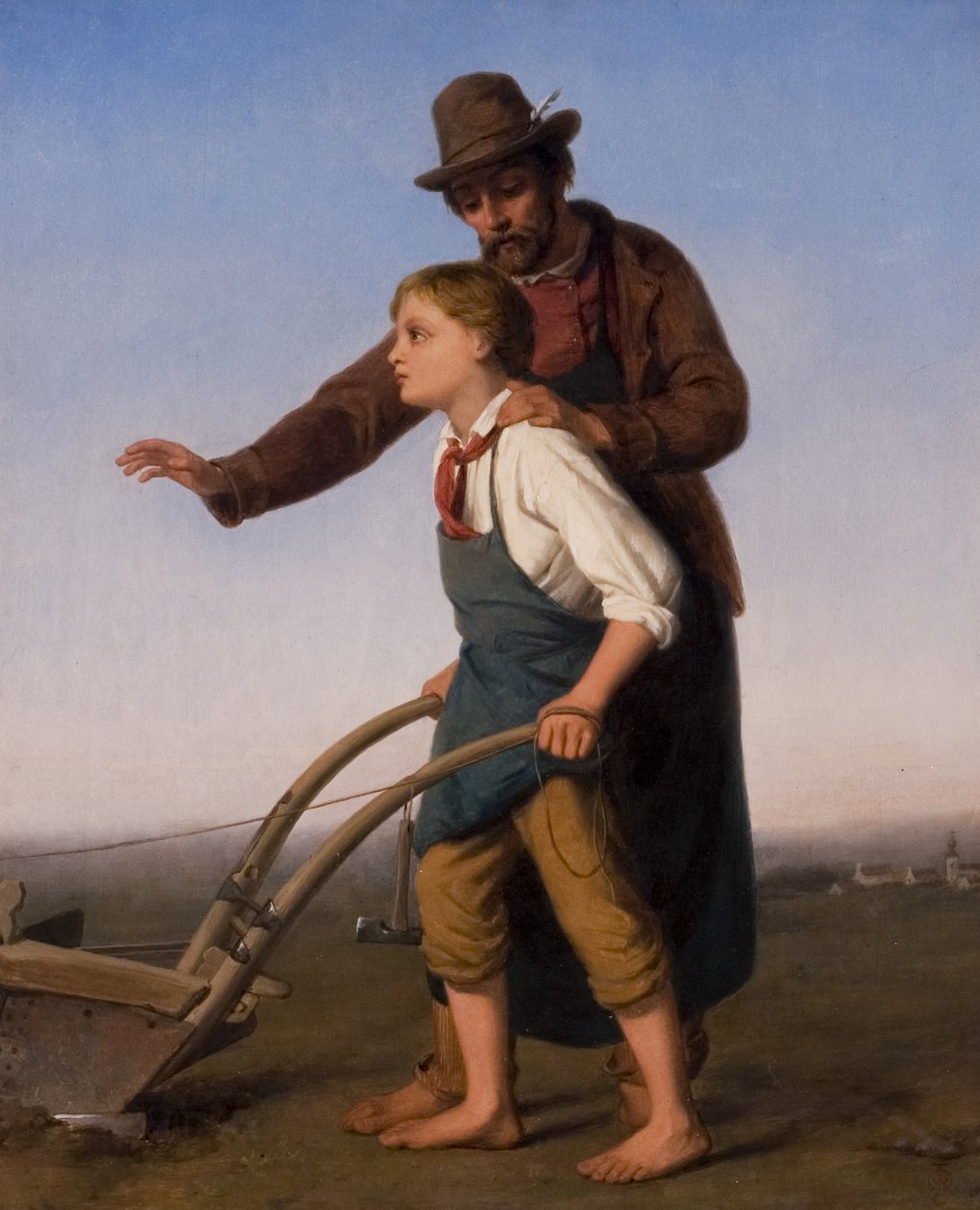 Kouluta lapsi haluamallaan tavalla, n. 1861 tekijältä William Dobson
