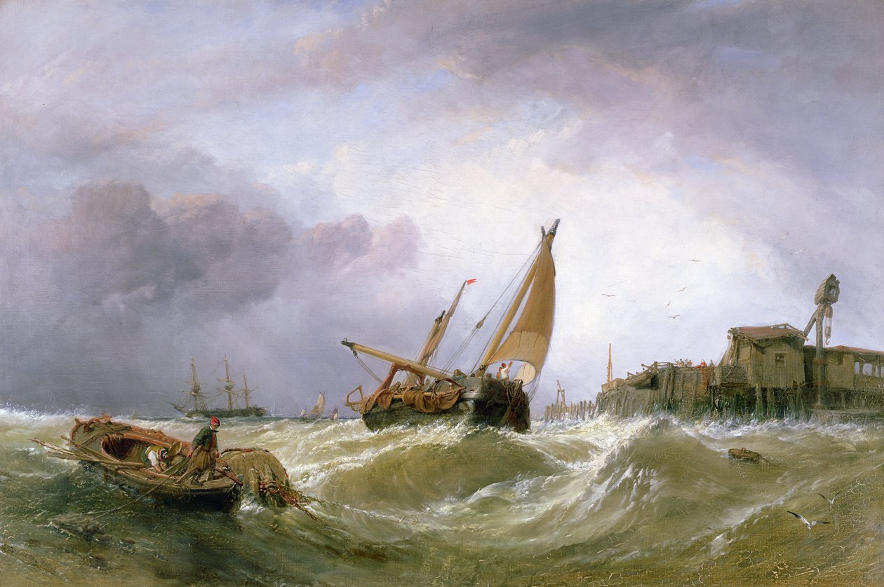 Texel-joki tekijältä Clarkson Frederick Stanfield