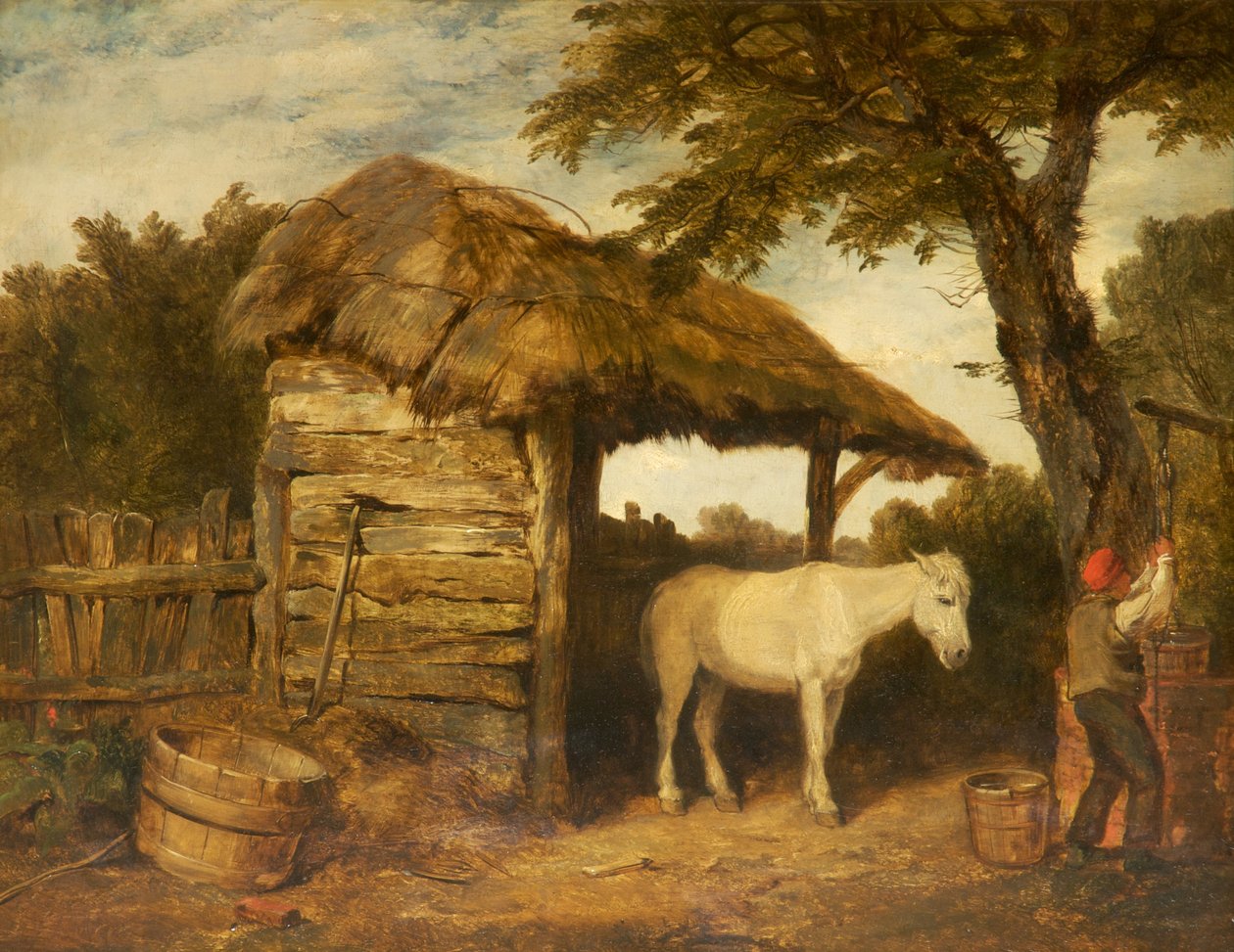 Maalaistyylinen aita, n. 1800-47 tekijältä William Collins