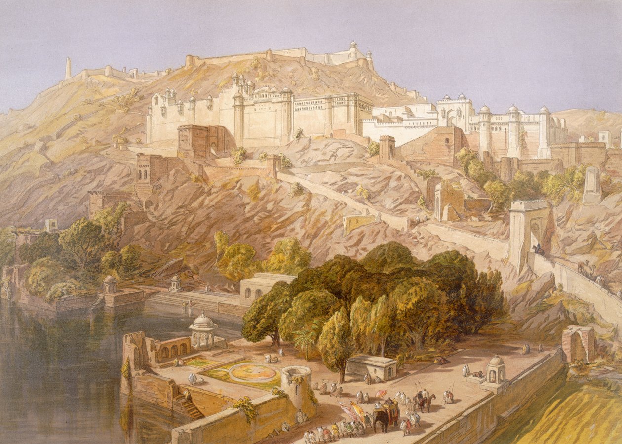 Ambair, "India Ancient and Modern", 1867 tekijältä William Crimea Simpson