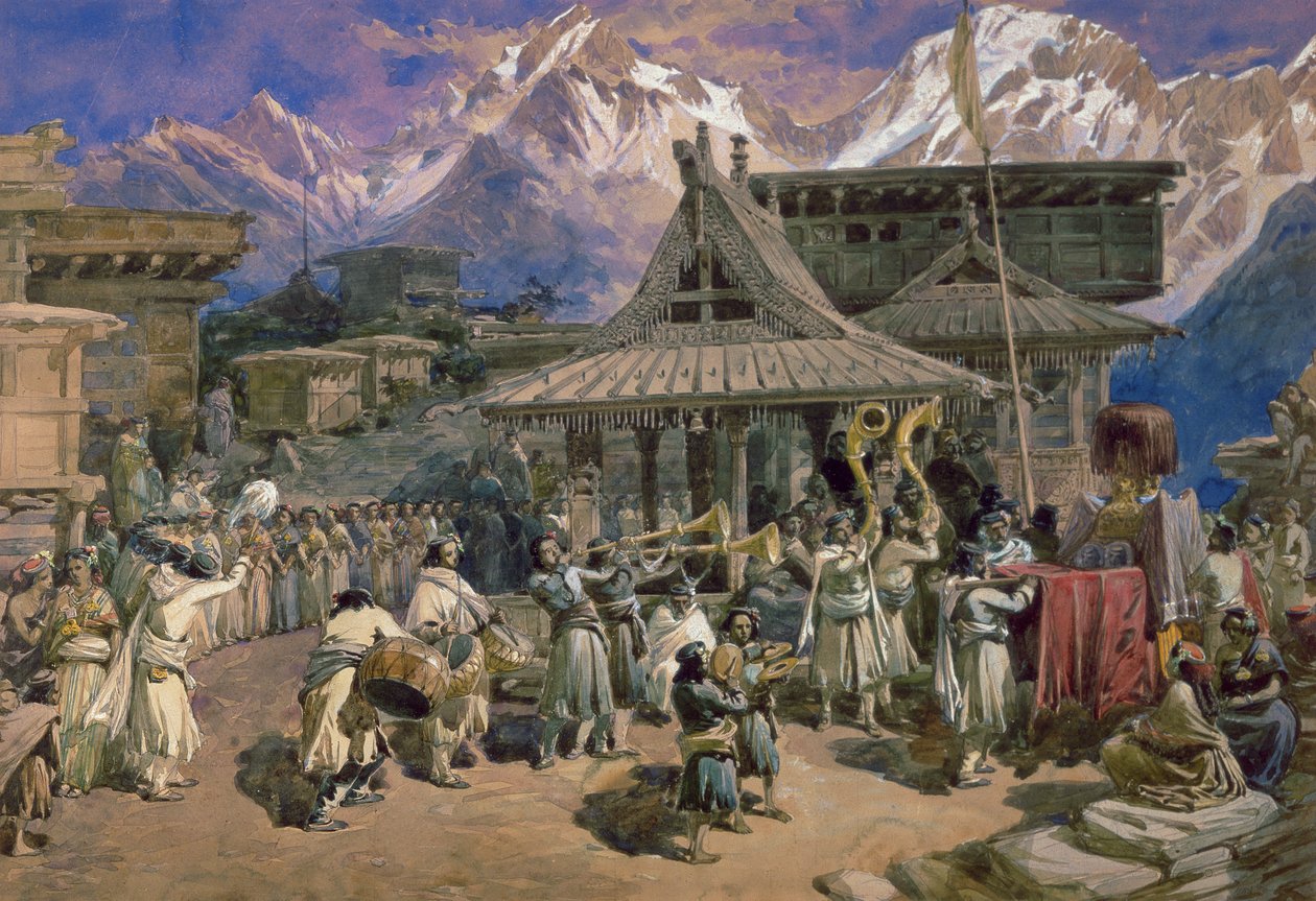Huonekalut ja erilaiset esineet 1100- ja 1300-luvuilta tekijältä William Crimea Simpson