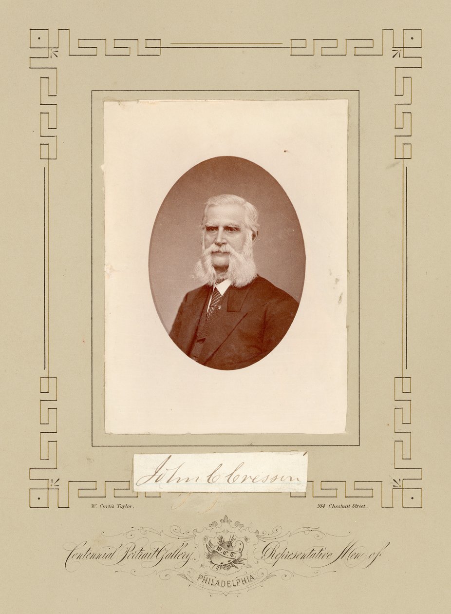 John Chapman Cresson (albumiprintti) tekijältä William Curtis Taylor