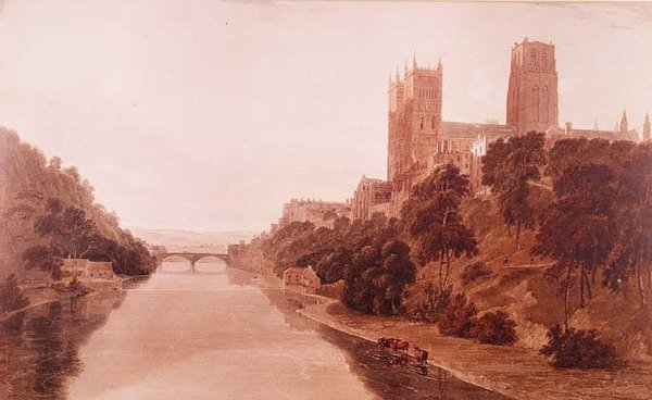 Durhamin katedraali tekijältä William Daniell