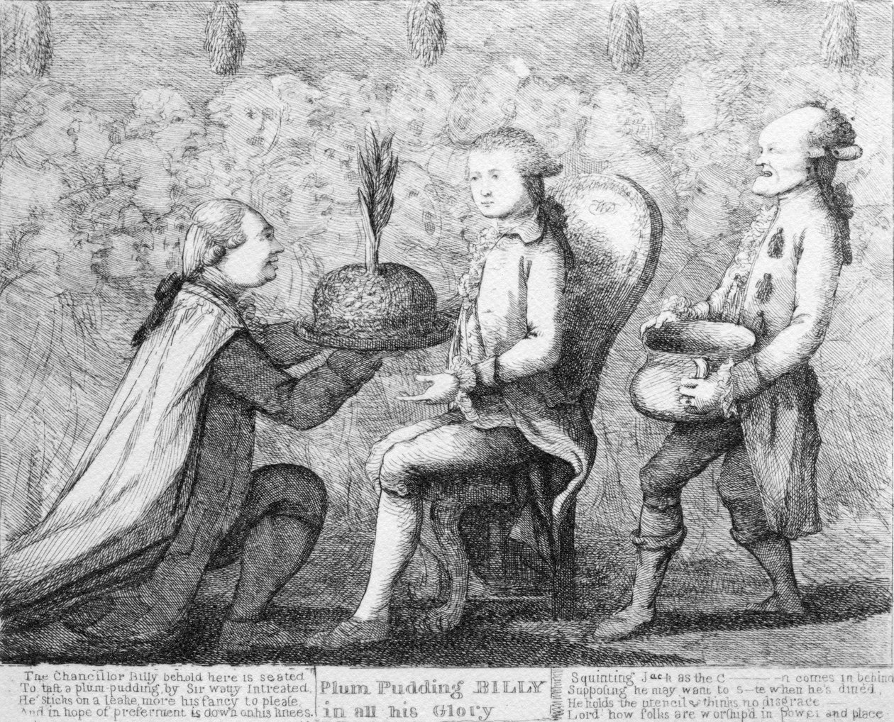 Luumupudding Billy kaikessa loistossaan, Dentin mukaan, 1784. tekijältä William Dent