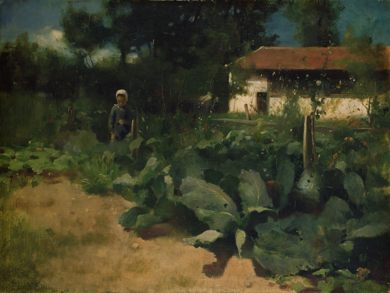 Ranskalainen keittiöpuutarha, 1883 tekijältä William Edward Stott