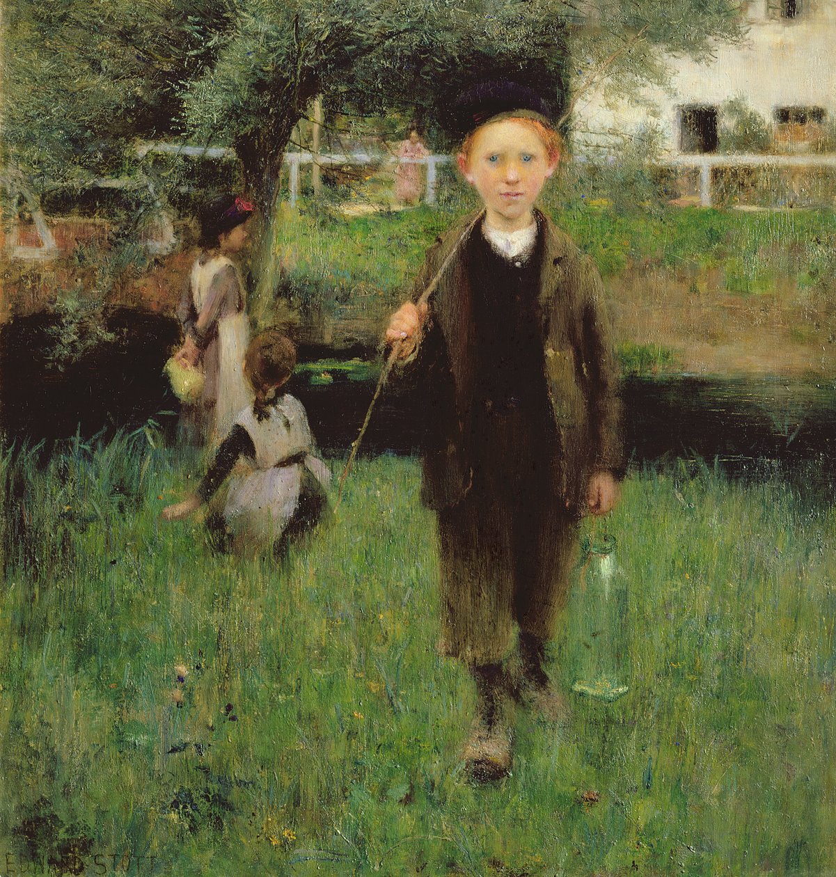 Huonekalut ja erilaiset esineet 1100- ja 1300-luvuilta tekijältä William Edward Stott