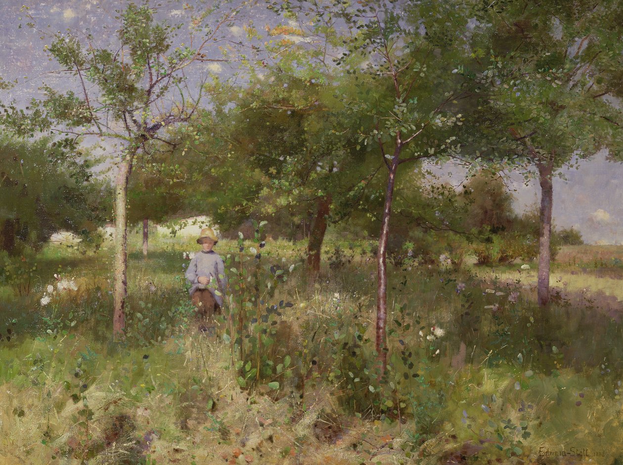Huonekalut ja erilaiset esineet 1100- ja 1300-luvuilta tekijältä William Edward Stott