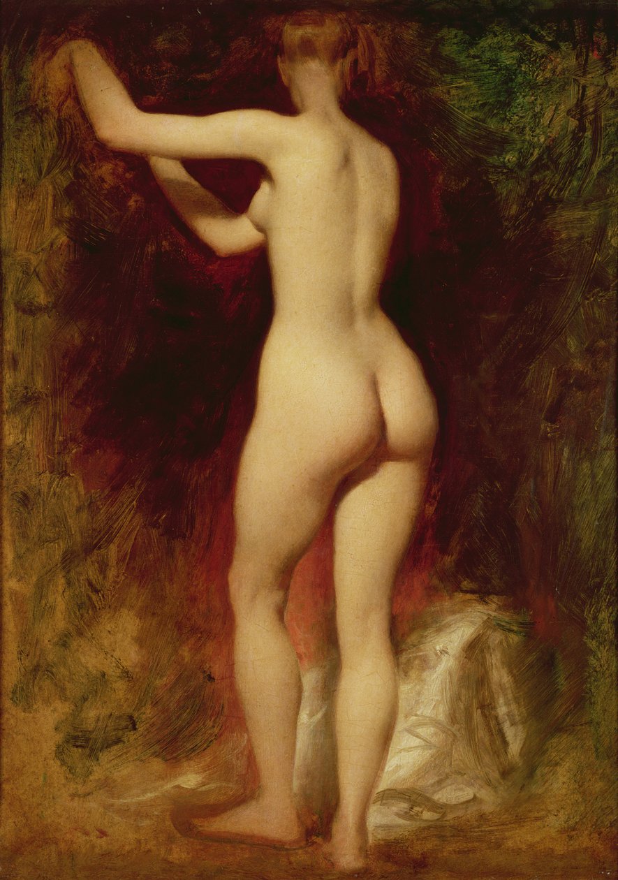 Nainen Nude takaapäin tekijältä William Etty