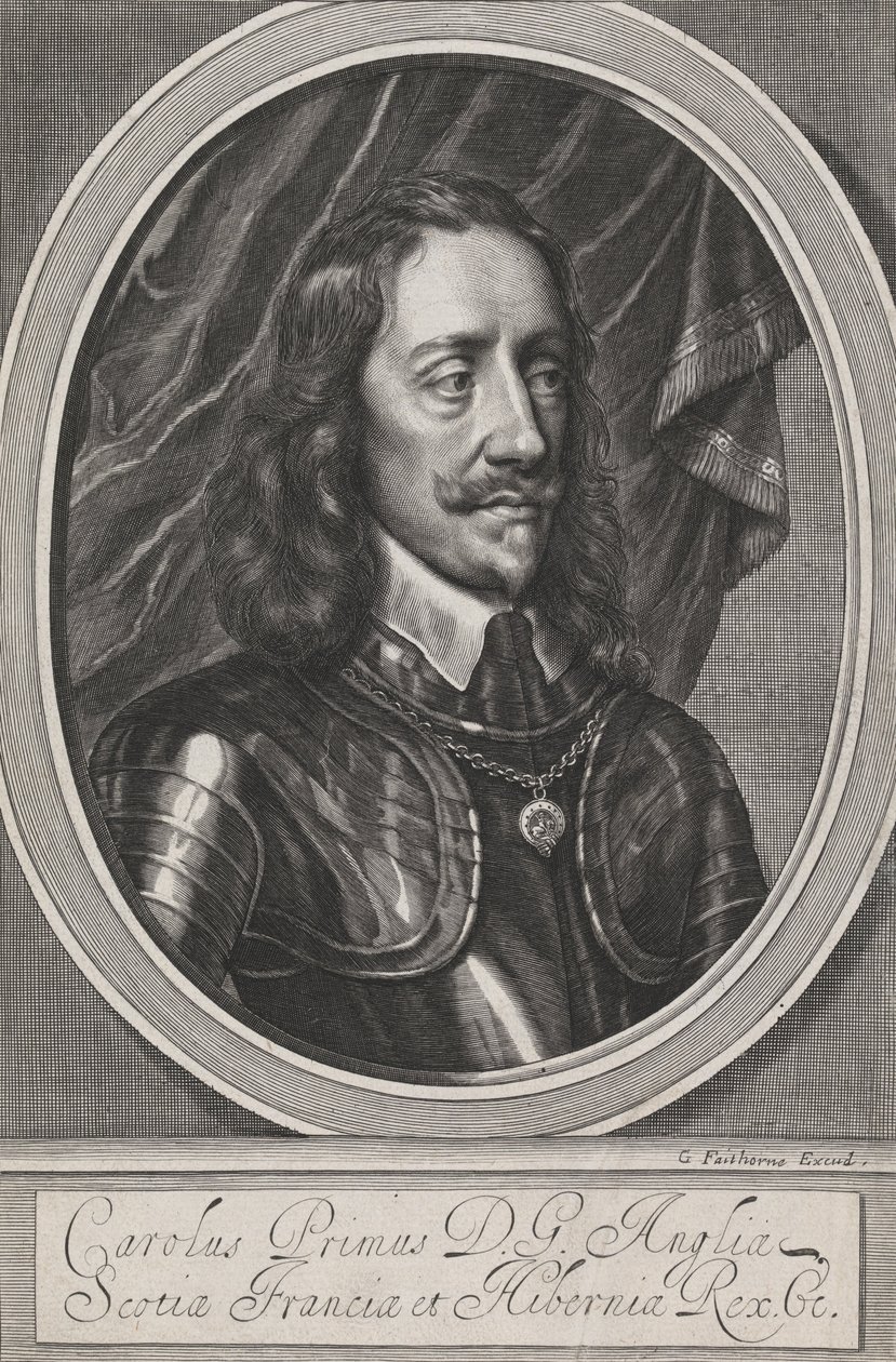 Kaarle I tekijältä William Faithorne