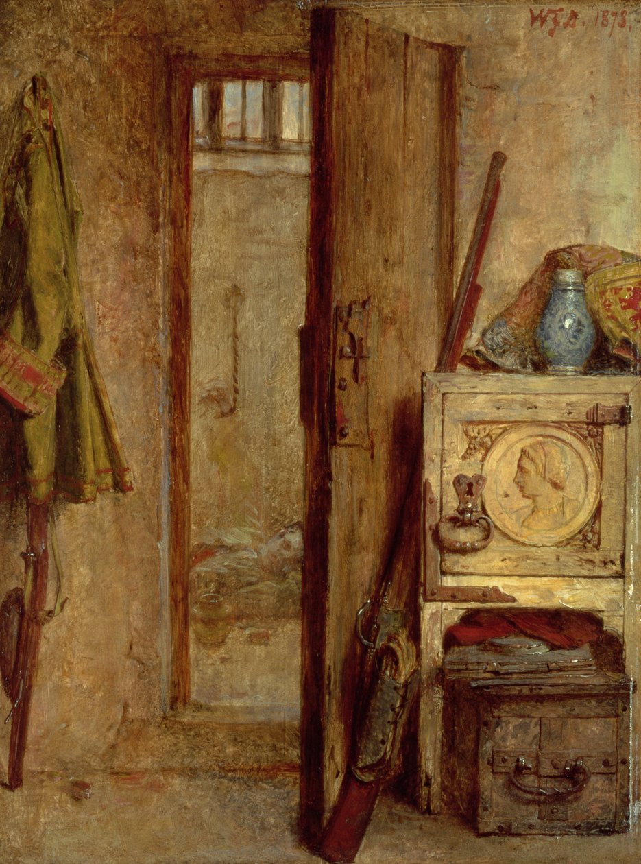 The Prisoner, 1873 (pari 128787) tekijältä William Fettes Douglas