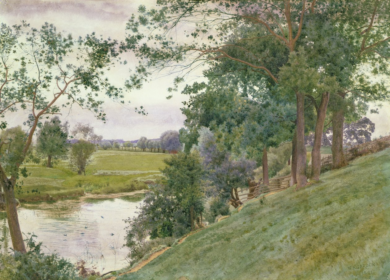 Huonekalut ja erilaiset esineet 1100- ja 1300-luvuilta tekijältä William Fraser Garden
