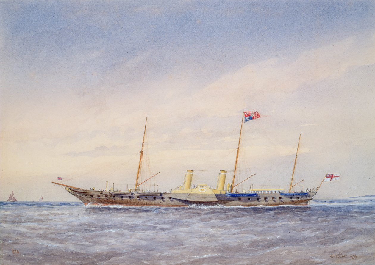 Royal Yacht Osbourne, 1876 tekijältä William Frederick Mitchell