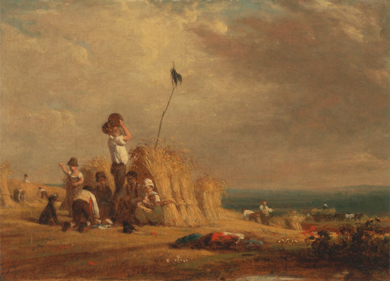 Keskipäivän lepo, sadonkorjuu tekijältä William Frederick Witherington