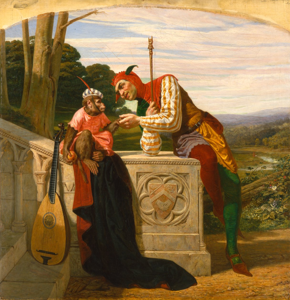 Staunch Friends, 1859 tekijältä William Frederick Yeames