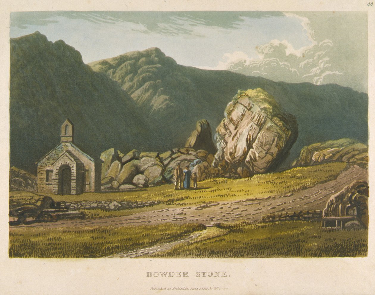 Bowder Stone, Keswick, Cumbria tekijältä William Green