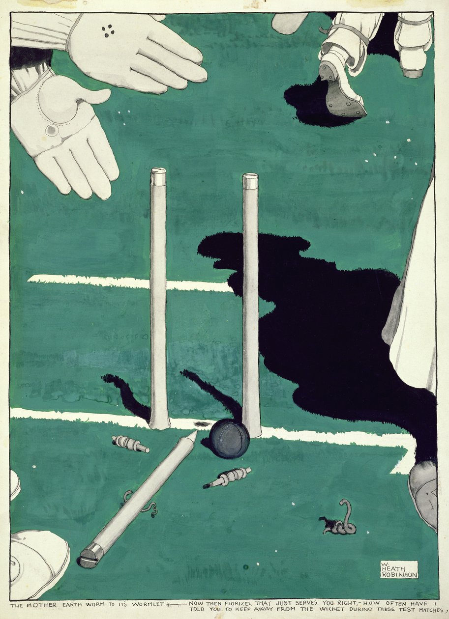 Huonekalut ja erilaiset esineet 1100- ja 1300-luvuilta tekijältä William Heath Robinson