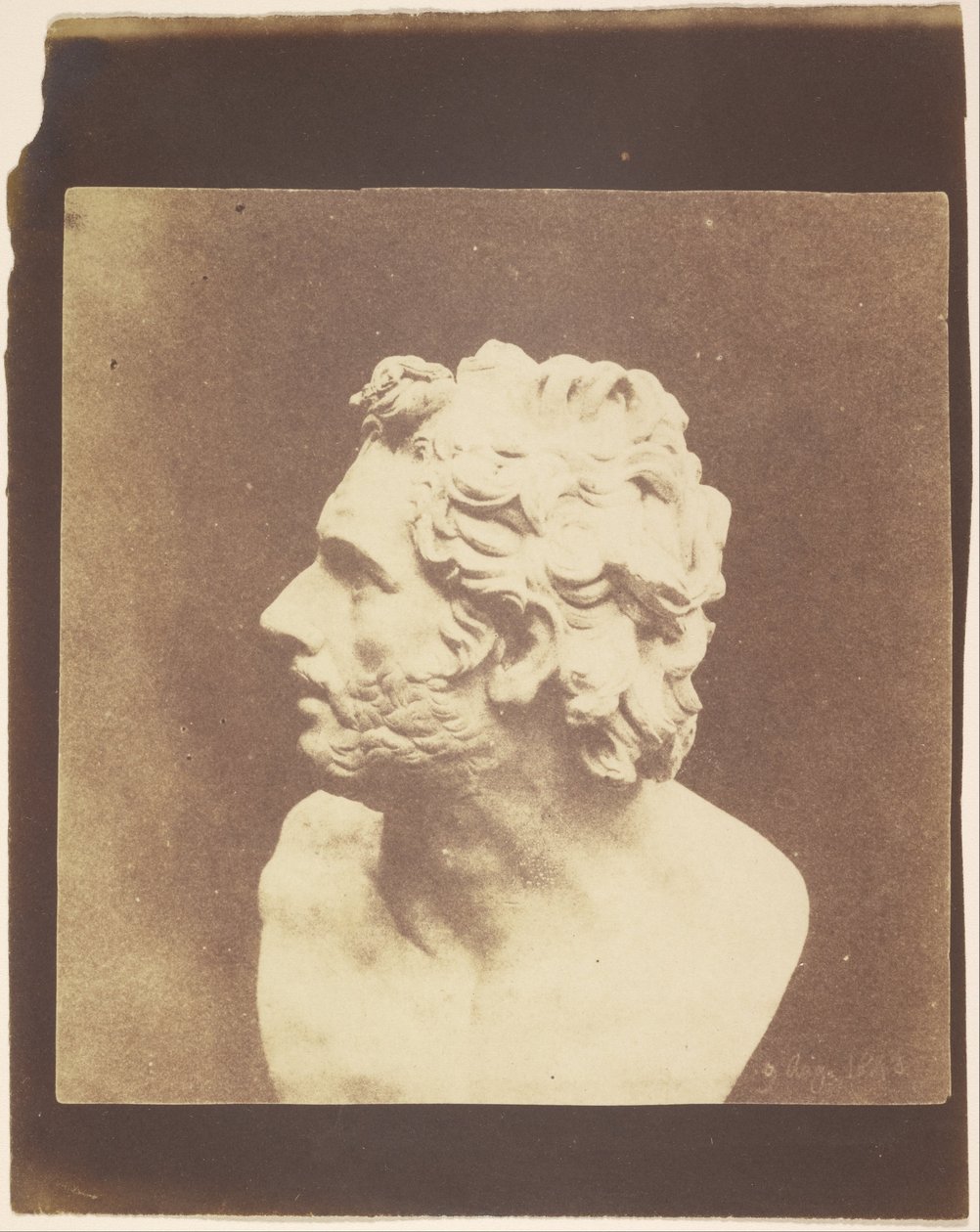 (Patrokloksen rintakuva) tekijältä William Henry Fox Talbot