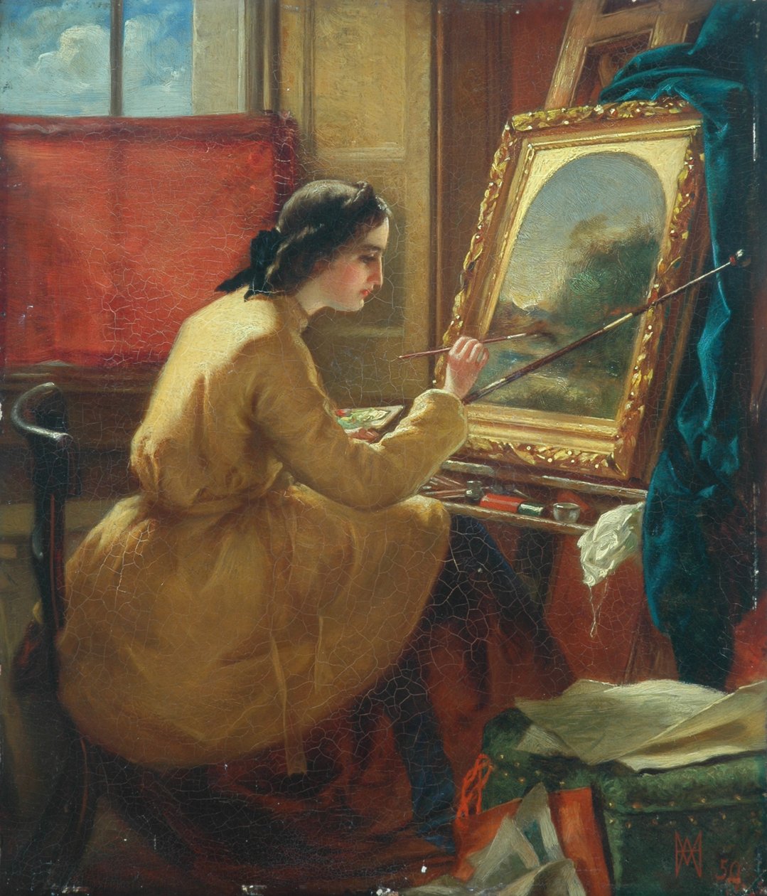 Täynnä lupauksia, 1859 tekijältä William Henry Millais