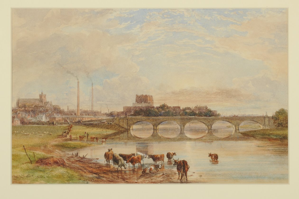 Carlisle Sandsista, 1868 (wc paperilla) tekijältä William Henry Nutter