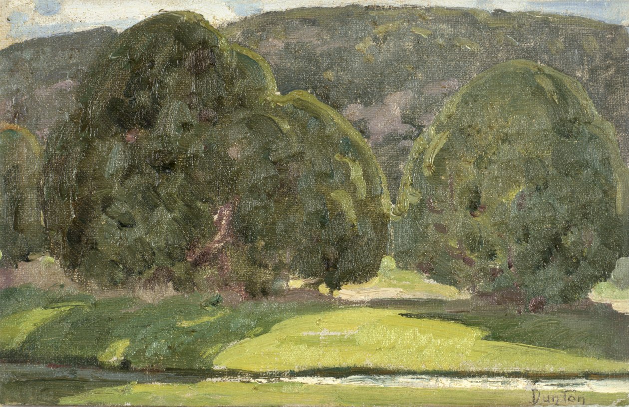 Sunlight and Cedars, noin 1933 tekijältä William Herbert Buck Dunton