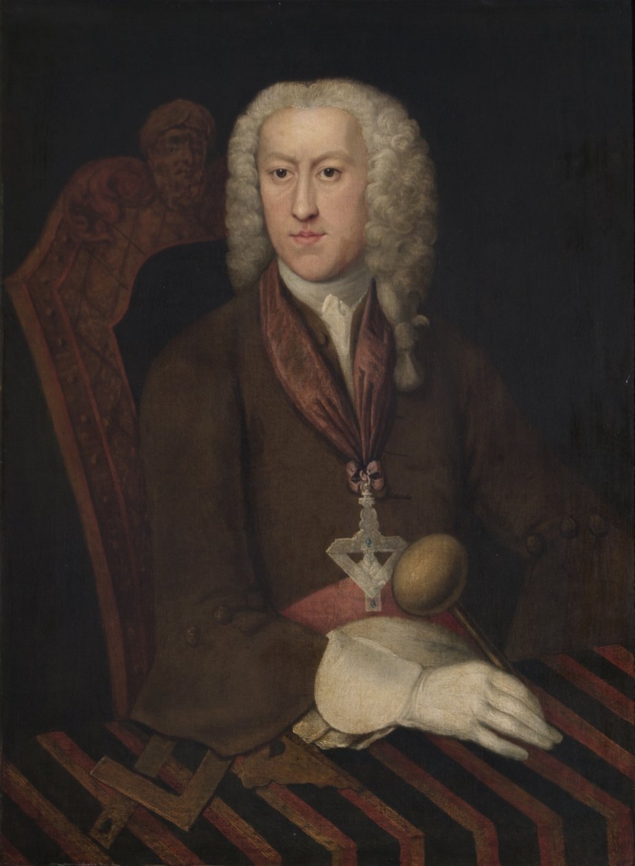 Eversti John Pitt, noin 1730 tekijältä William Hogarth