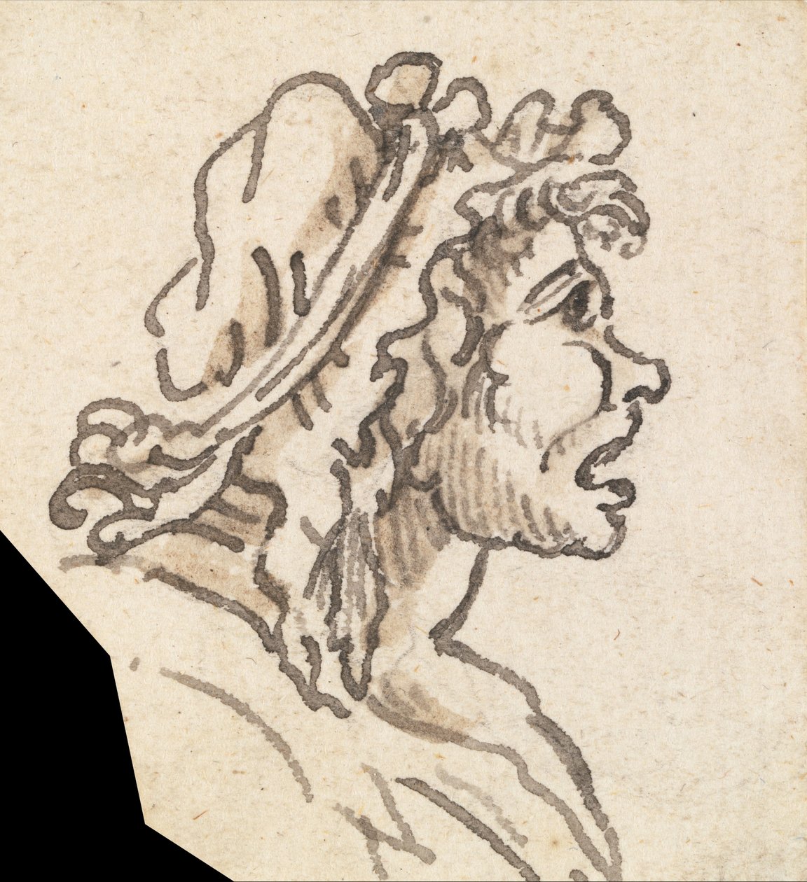 Groteski urospää tekijältä William Hogarth