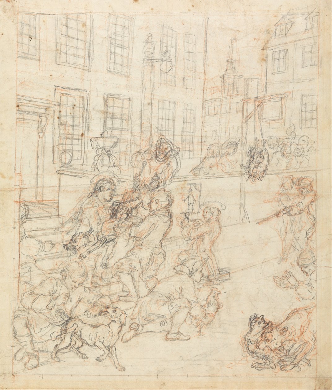 Julmuuden ensimmäinen vaihe tekijältä William Hogarth