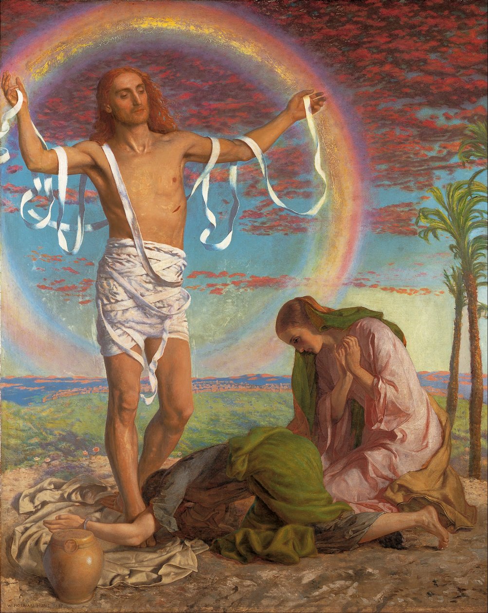 Kristus ja kaksi Mariaa tekijältä William Holman Hunt