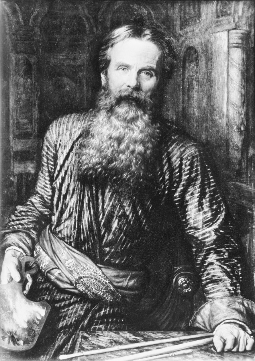 Omakuva, 1875 tekijältä William Holman Hunt