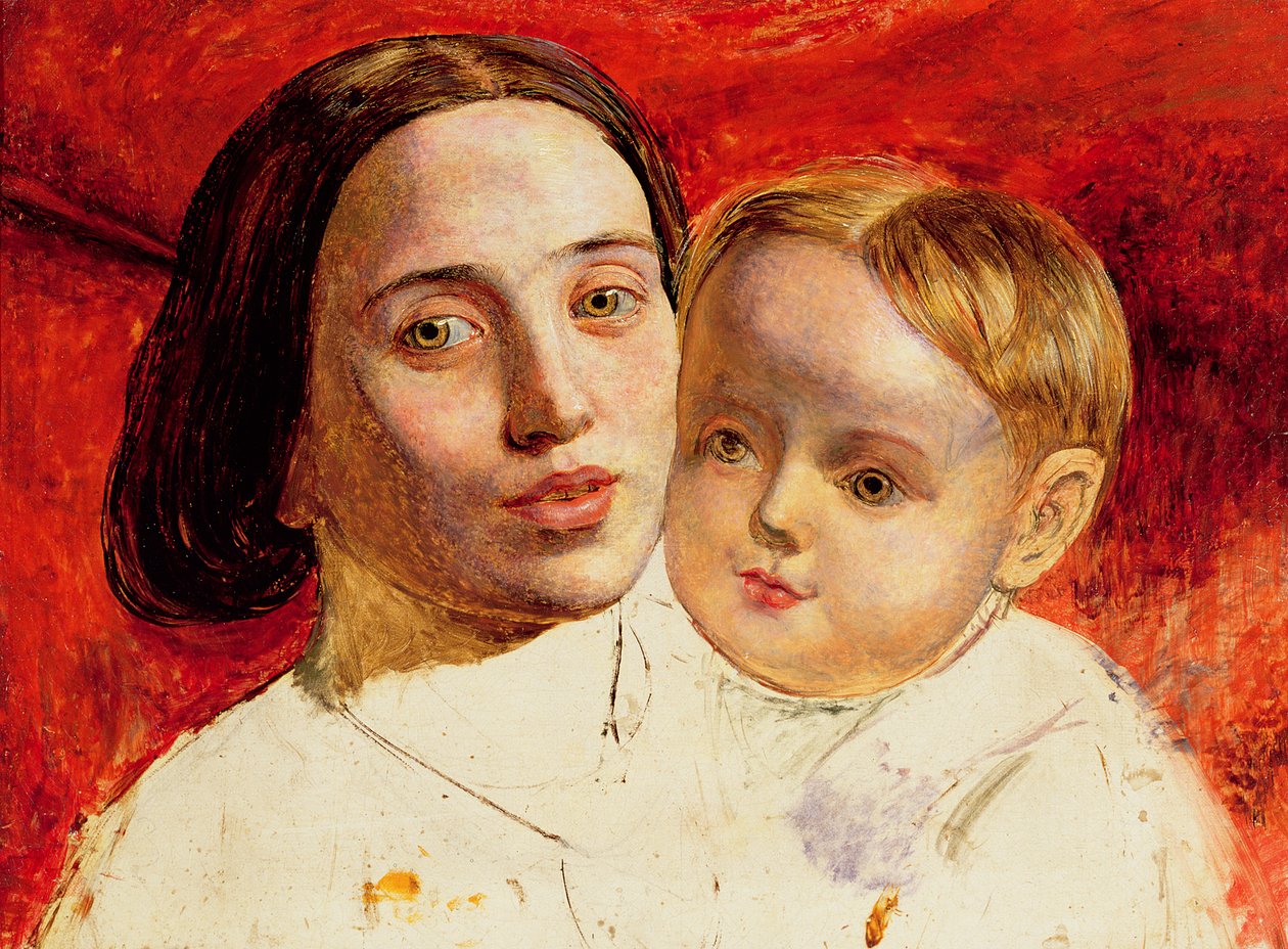 Huonekalut ja erilaiset esineet 1100- ja 1300-luvuilta tekijältä William Holman Hunt