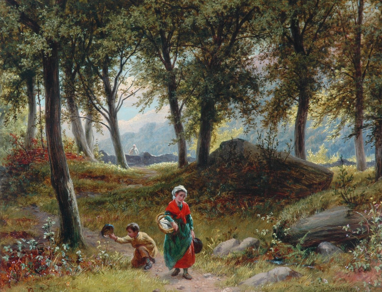 Polku metsän läpi, 1795 tekijältä William I Bromley
