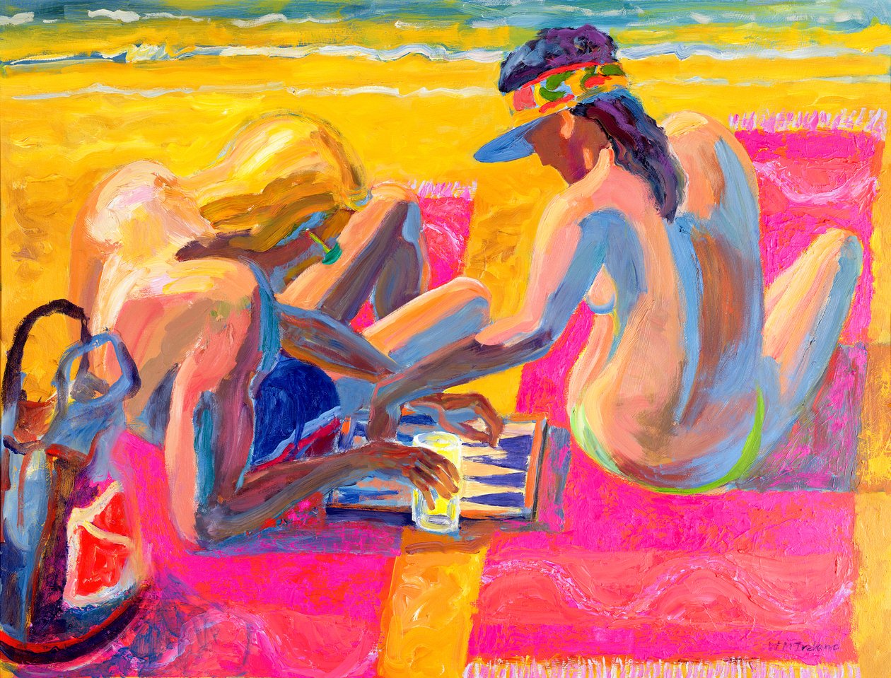 Backgammon II, 2005 tekijältä William Ireland