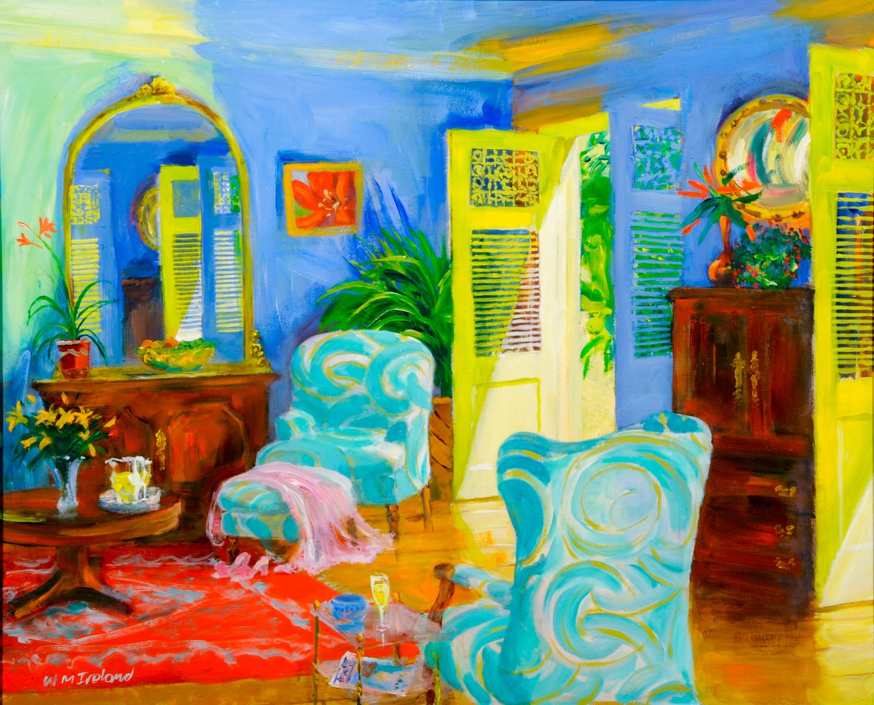 Sininen huone, 20078 tekijältä William Ireland