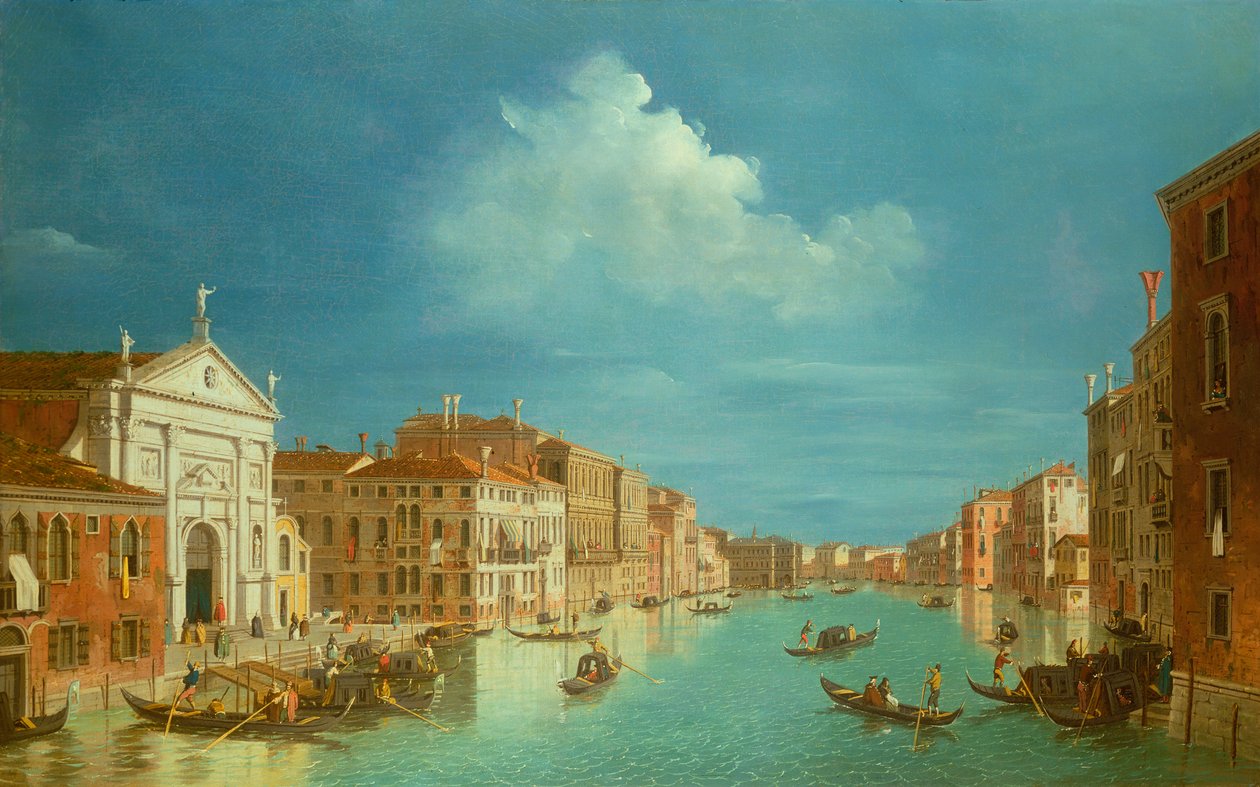 Venetsialainen näkymä, 1700-luku tekijältä William James