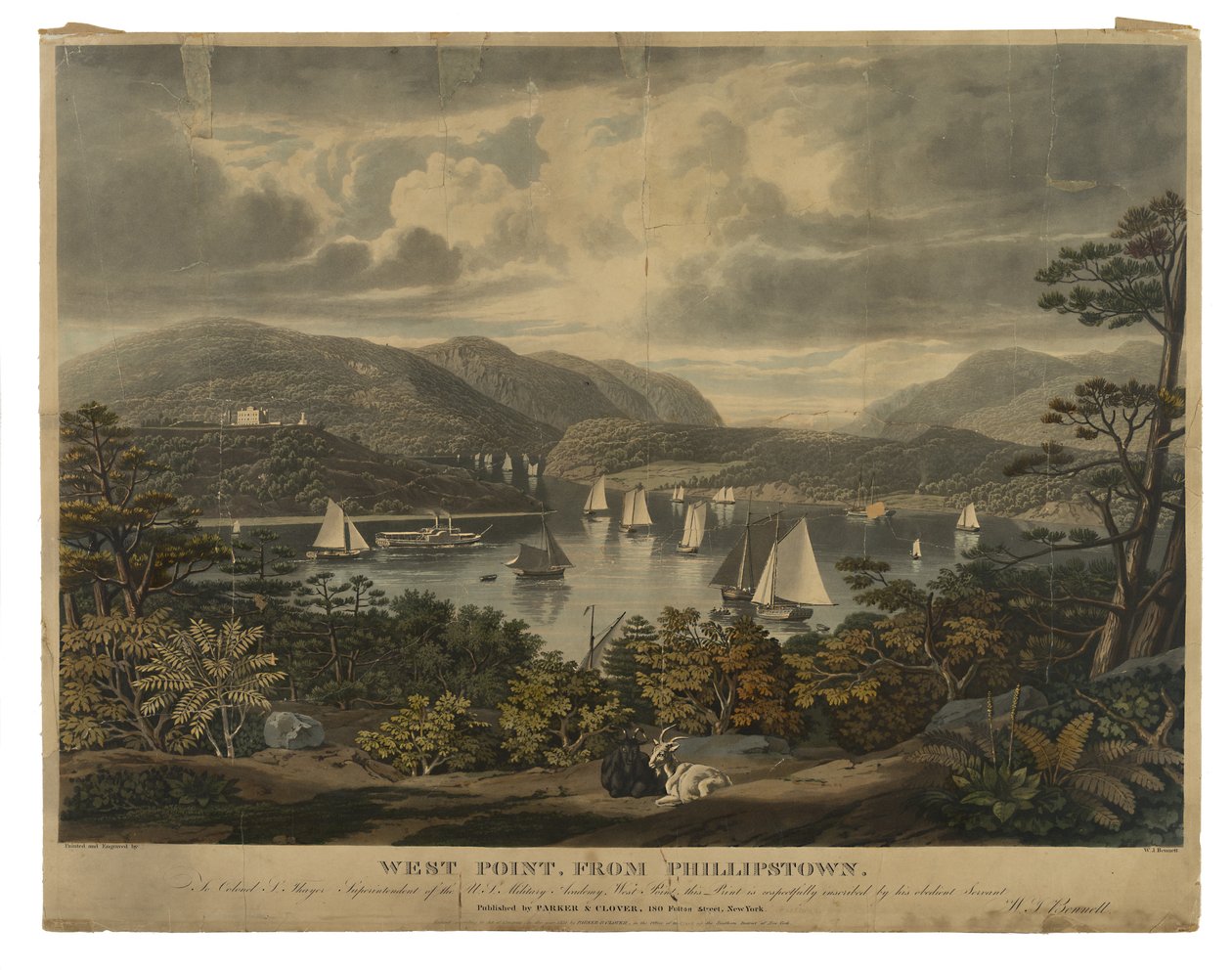 West Point, Phillipstownista, päivätty tekijältä William James Bennett